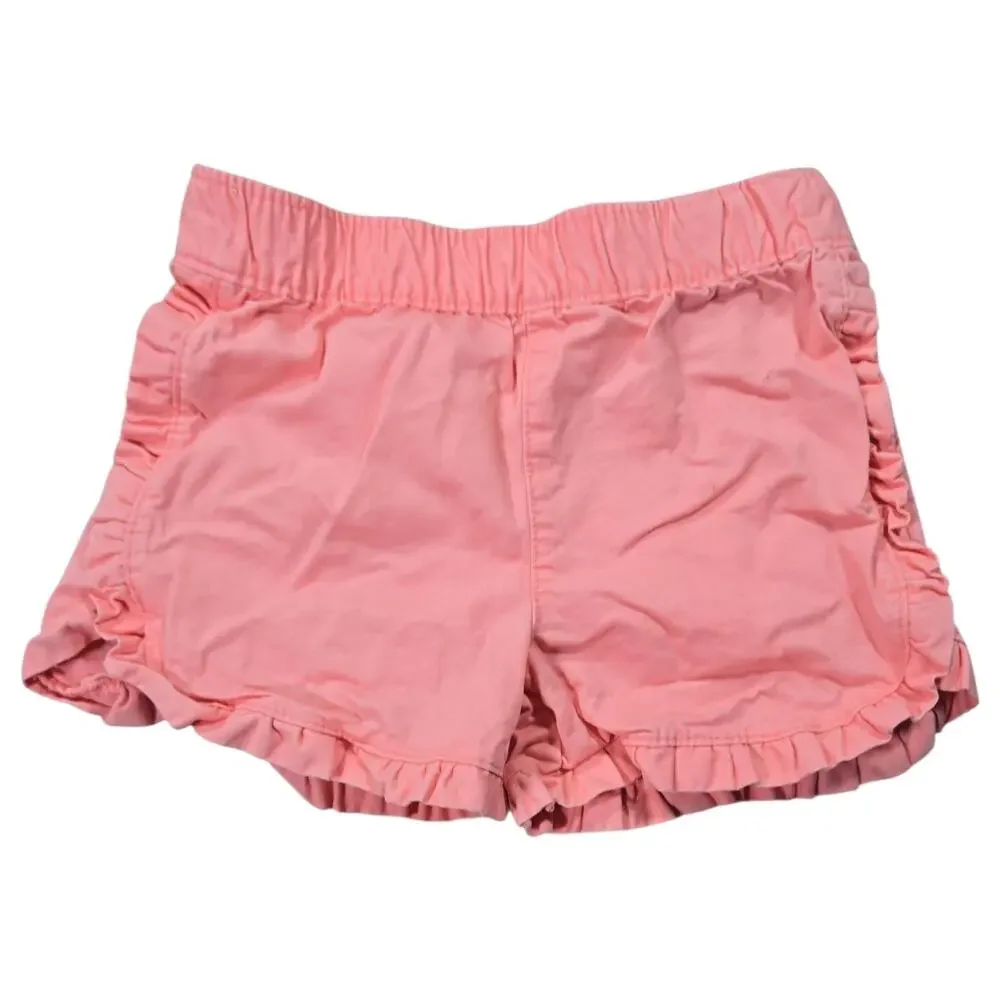 Girls 4T Summer Shorts Bundle 5 PC. Old Navy Carters Gymboree Strawberry NWT EUC